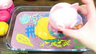 Making Slime With BOTTLE ! Mixing Random Things into Slime Satisfying #722