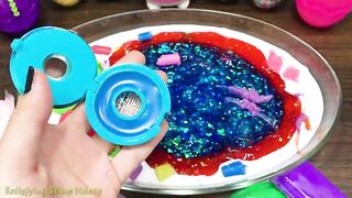 Mixing Makeup, Clay and More into Glossy Slime ! Satisfying Slime Video #719
