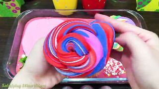 Making Slime With BOTTLE ! Mixing Random Things into Slime Satisfying #717