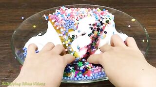 Mixing Makeup, Clay and More into Glossy Slime ! Satisfying Slime Video #716