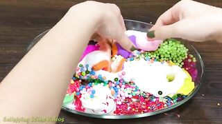 Mixing Makeup, Clay and More into Glossy Slime ! Satisfying Slime Video #715