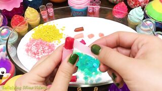 Mixing Makeup, Clay and More into Glossy Slime ! Satisfying Slime Video #712