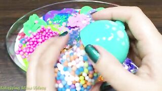 Mixing Makeup, Clay and More into Glossy Slime ! Satisfying Slime Video #711