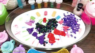 Mixing Makeup, Clay and More into Glossy Slime ! Satisfying Slime Video #709