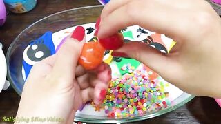 UNICORN Slime Mixing Makeup, Clay and More into Glossy Slime ! Satisfying Slime Video #706