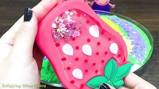 Mixing Makeup, Clay and More into Glossy Slime ! Satisfying Slime Video #699
