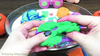 Mixing Makeup, Clay and More into Glossy Slime ! Satisfying Slime Video #693