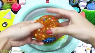 DOG Slime | Mixing Random Things into CLEAR Slime | Satisfying Slime, ASMR Slime #685