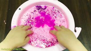 PINK Slime | Mixing GLOSSY Slime with Many Different Things | Satisfying Slime, ASMR Slime #649
