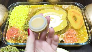 GOLD DUCK Slime | Mixing Random Things into Store Bought Slime | Satisfying Slime Videos #638