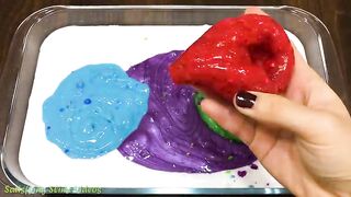 Mixing Random Things into GLOSSY Slime | Satisfying Slime Videos #620
