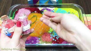 Mixing Makeup and Glitter into GLOSSY Slime | Satisfying Slime Videos #608