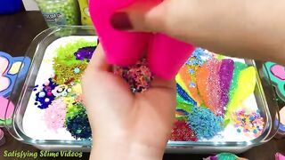 MONKEY Slime | Mixing Random Things into GLOSSY Slime | Satisfying Slime Videos #607