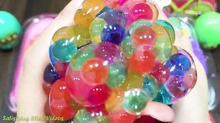 BASKETBALL Slime | Mixing Random Things into GLOSSY Slime | Satisfying Slime Videos #601