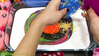 Mixing Random Things into GLOSSY Slime! Satisfying Slime Videos #586