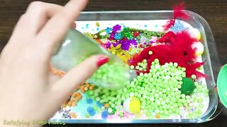 Mixing Random Things into GLOSSY Slime | Slime Smoothie | Satisfying Slime Video #569