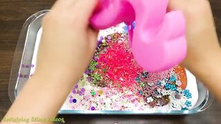 Mixing Random Things into GLOSSY Slime ! SlimeSmoothie | Satisfying Slime Videos Series Slime #542