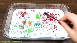 Mixing Random Things into GLOSSY Slime ! SlimeSmoothie Satisfying Slime Videos Series Slime #536