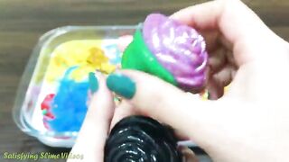 Mixing Random Things into GLOSSY Slime ! SlimeSmoothie Satisfying Slime Videos Series Slime #527