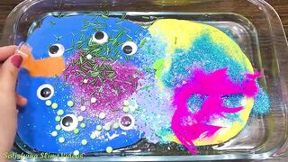 Series Mike Wasowski Slime ! Mixing Random Things into CLEAR Slime ! Satisfying Slime Videos #525