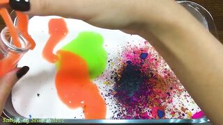 Festival of Colors! Mixing Random Things into Slime !! SlimeSmoothie | Satisfying Slime Videos #497