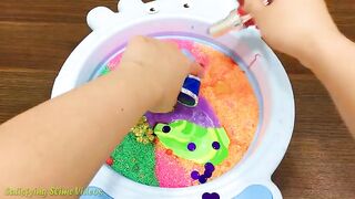 Mixing Random Things into Slime !! SlimeSmoothie | Satisfying Slime Videos #488