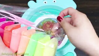 Mixing Random Things into Slime !! SlimeSmoothie | Satisfying Slime Videos #478