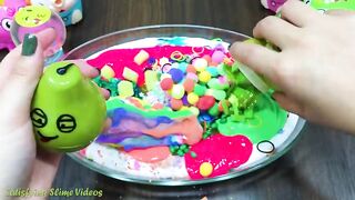 Mixing Random Things into Fluffy Slime !! SlimeSmoothie | Satisfying Slime Videos #477