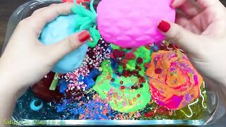 Mixing Random Things into Slime !! SlimeSmoothie | Satisfying Slime Videos #476