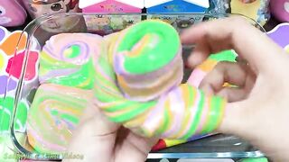 Relaxing with Piping Bags | Mixing Random Things Into Slime | Satisfying Slime Smoothie Videos #464