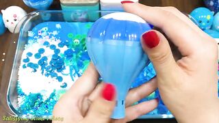 Blue Slime! Mixing Random Things into Slime | Relaxing with Piping Bags Satisfying Slime Videos #460