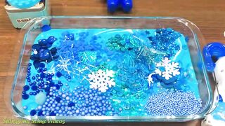 Blue Slime ! Relaxing with Piping Bags | Mixing Random Things Into Slime Satisfying Videos #454