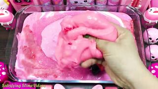 Pink Slime Videos! Relaxing with Piping Bags! Mixing Random Things Into Slime Satisfying Videos #447