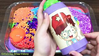 Relaxing with Piping Bags !! Mixing Random Things Into Slime  Satisfying Slime Smoothie #446