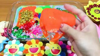 Relaxing with Piping Bags !! Mixing Random Things Into Slime  Satisfying Slime Smoothie #445