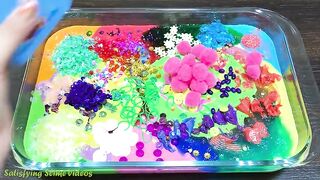 Relaxing with Piping Bags !! Mixing Random Things Into Slime !! Satisfying Slime Smoothie #438
