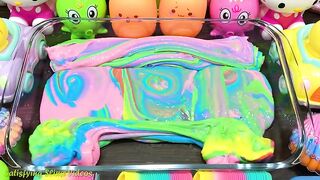 Relaxing with Piping Bags !! Mixing Random Things Into Slime !! Satisfying Slime Smoothie #23