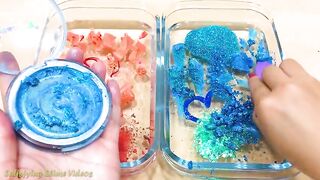 Water vs Fire ! Mixing Makeup Eyeshadow into Clear Slime ! Special Series #42 Satisfying Slime Video