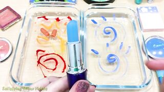 Coral vs Mermaid ! Mixing Makeup Eyeshadow into Clear Slime ! Special Series #35 Satisfying Slime