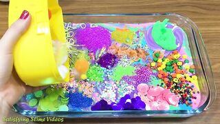 Relaxing with Piping Bags !! Mixing Random Things Into Slime !! Satisfying Slime Smoothie #11