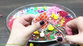 Mixing Random Things into FLUFFY Slime #12!!! Slimesmoothie ! Relaxing Satisfying Slime Videos