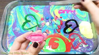 Relaxing with Piping Bags !! Mixing Random Things Into Slime !! Satisfying Slime Smoothie #8