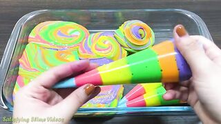 Relaxing with Piping Bags !! Mixing Random Things Into Slime !! Satisfying Slime Smoothie #5