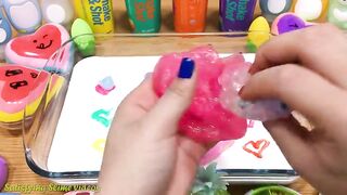 Mixing Random Things into Glossy Slime #3 !!! Slime Smoothie ! Satisfying Slime Videos
