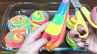 Relaxing with Piping Bags !! Mixing Random Things Into Slime !! Satisfying Slime Smoothie #3