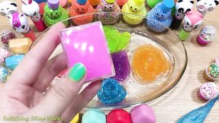 Adding too Much Ingredients into Clear Slime | Slime Smoothie | Satisfying Slime Videos