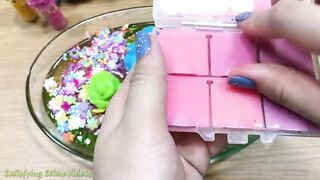 Mixing Random Things into Store Bought Slime #3 !! SlimeSmoothie Satisfying Slime Videos