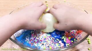 Mixing Random Things into Glossy Slime #3 !!! SlimeSmoothie Satisfying Slime Videos
