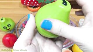 Mixing Random Things into Clear Slime !! SlimeSmoothie Satisfying Slime Videos