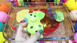 Mixing Makeup and Glitter into Store Bought Slime ! Slimesmoothie Satisfying Slime Videos